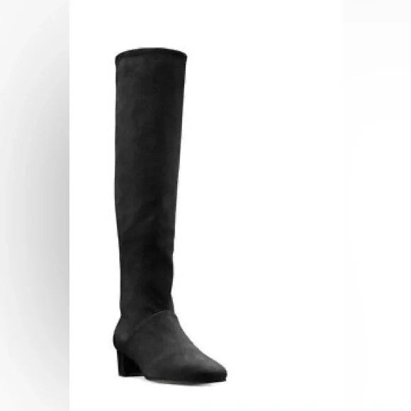 NWB Stuart Weitzman Shrimpton Knee High Boots Suede Leather Sz 7